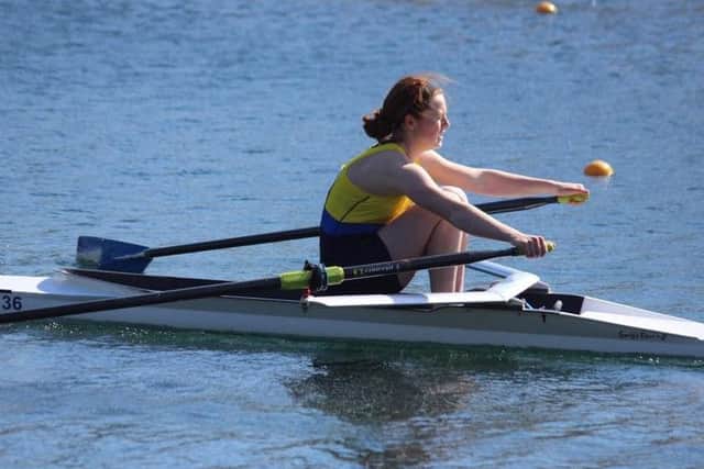 Nell Papworth in action.