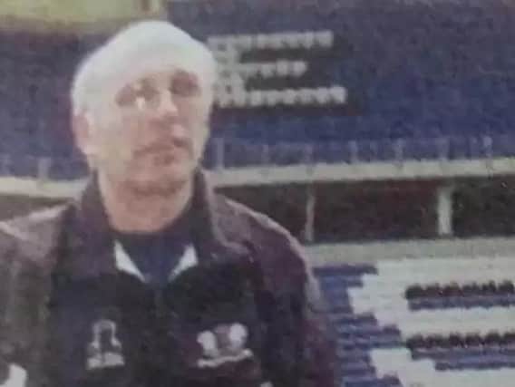 Bob Higgins during his Peterborough United days