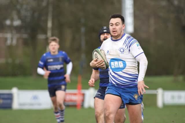 Kaz Henderson scored three tries. Picture: Mick Sutterby