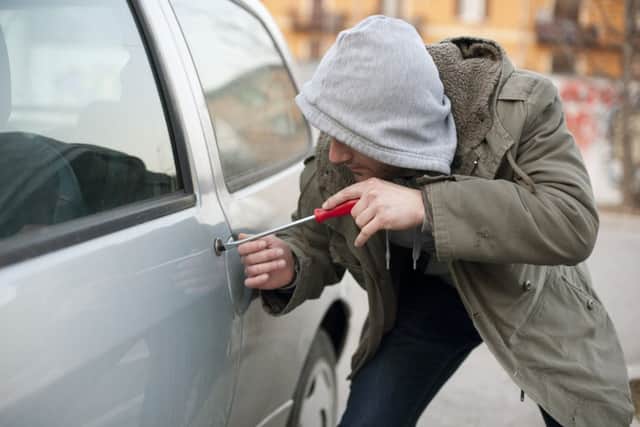 There have been a series of overnight vehicle thefts