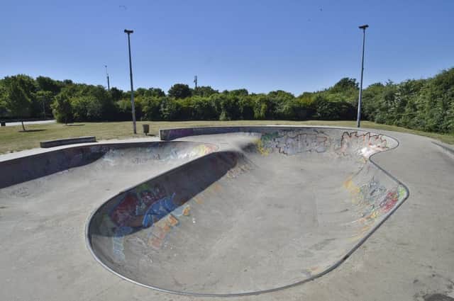 Werrington skate park, where the new leisure facilities could be built EMN-180307-161500009