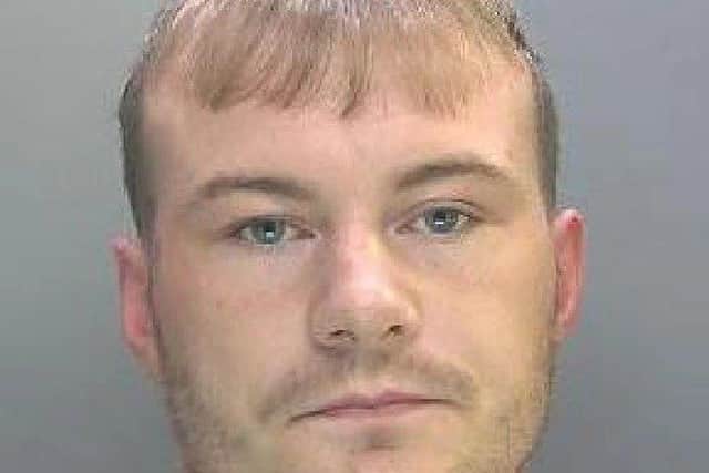Joseph Mahon, 24, pleaded guilty to charges of criminal damage and dangerous driving and was jailed for three years