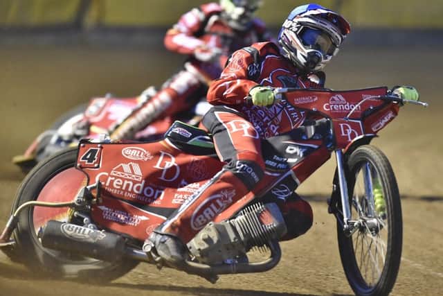 Charles Wright in action for Panthers against Belle Vue. Picture: David Lowndes