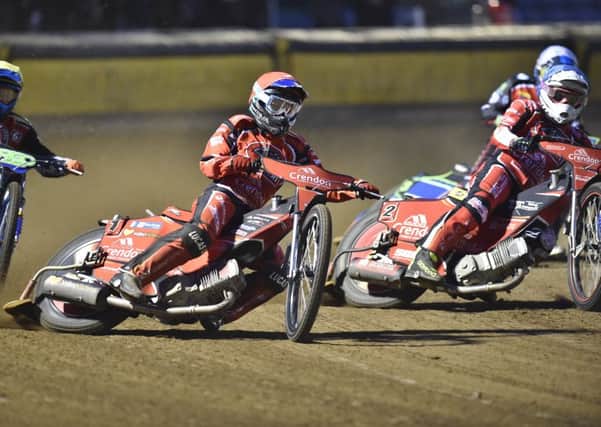 Rohan Tungate in action for Panthers against Belle Vue on Monday.
