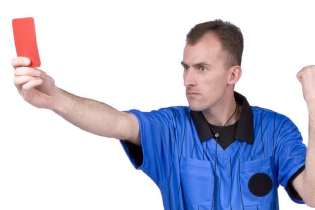 Referees are getting plenty of abuse in local matches