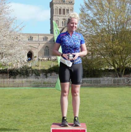 Age group winner Kay Riley from PACTRAC was 48th in 2.07.00.