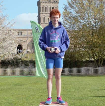 Young Nene Valley Harrier Owen Wilkinson finished fourth.
