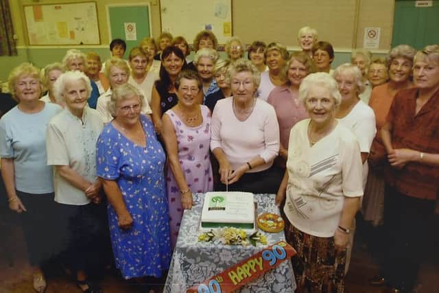 The branch when it celebrated its 90th birthday
