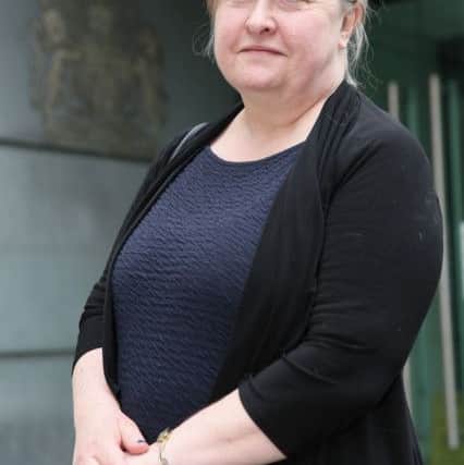 Jan Goodenough outside the court. Photo: Terry Harris