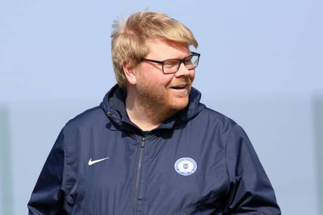 Posh Academy manager Nick Sheppard. Photo: Joe Dent/theposh.com.