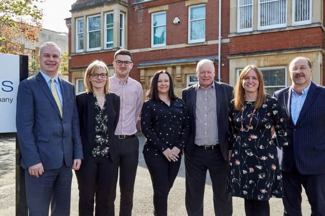 From left, Ken Craig, Marie Craig, Craig Tolliday, Julie Bloodworth, Graham Jones, Tracey Richardson and Colin Crowley.