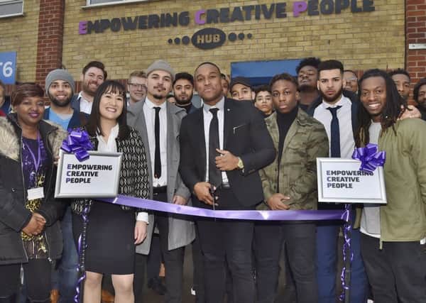 Official opening of the Empowering Creative People Hub by Tiago Varela at Allia Business Centre, London Road, Peterborough. EMN-190803-173616009