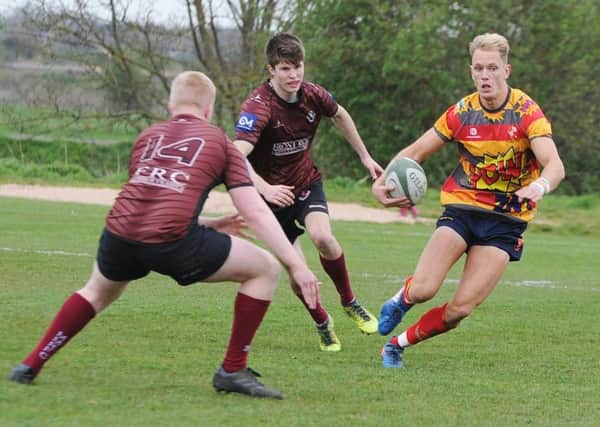 Joe Andresen scored two tries for Borough. Picture: David Lowndes