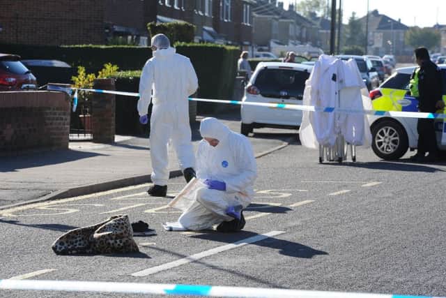 Police investigate the death at Oakdale Avenue, Stanground