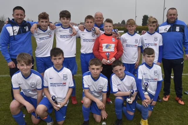 League Cup runners-up March Academy Blue.