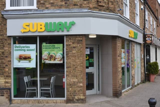 The Subway store in Whittlesey