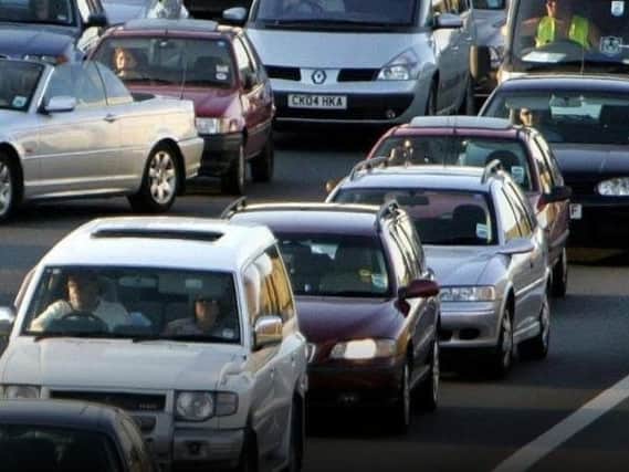 Police are warning motorists to leave extra time for journeys