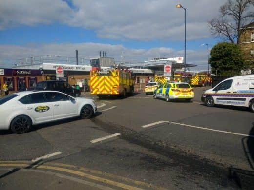 The emergency services at the scene. Photo: Jaden Dragan Knight