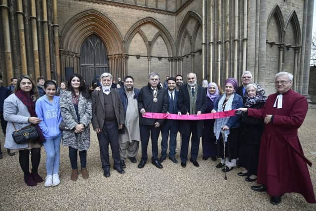 A Christchurch vigil at Peterborough Cathedral