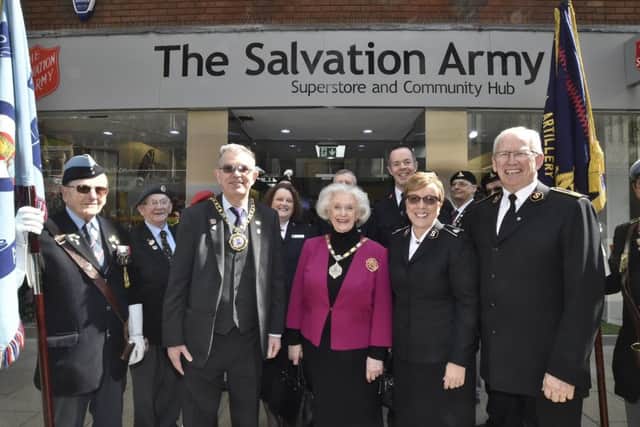 The opening of the new store