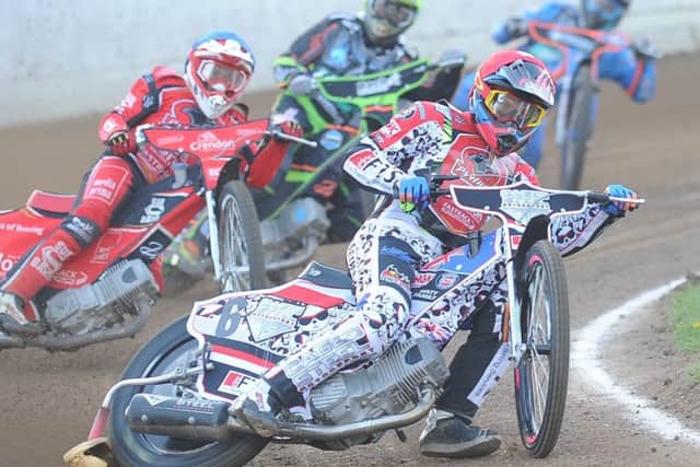 Aaron Summers in action.