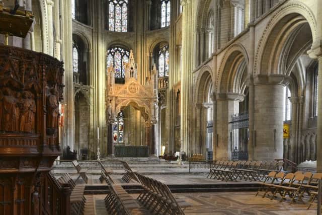 Photographic workshops at Peterborough Cathedral