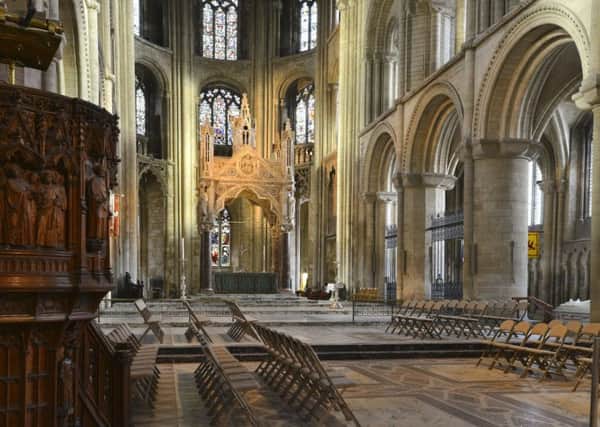 Photographic workshops at Peterborough Cathedral