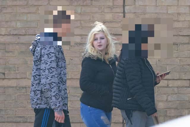 Martyna Ogonowska arrives at court