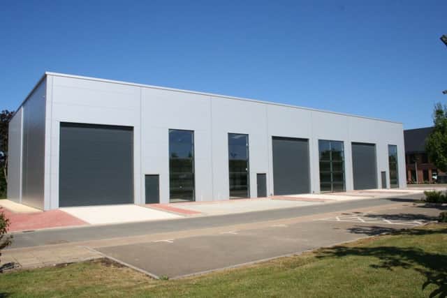 Some of the offices at the Papyrus Business Park.