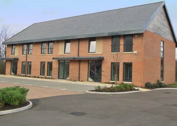 Some of the offices at the Papyrus Business Park.