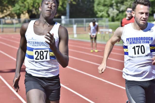 Akinola Ojelade ran a lifetime best in the 200m.