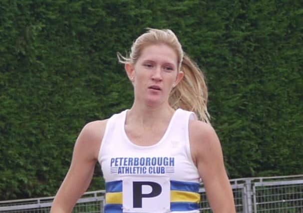 Nichola Gibson won her 400m race.