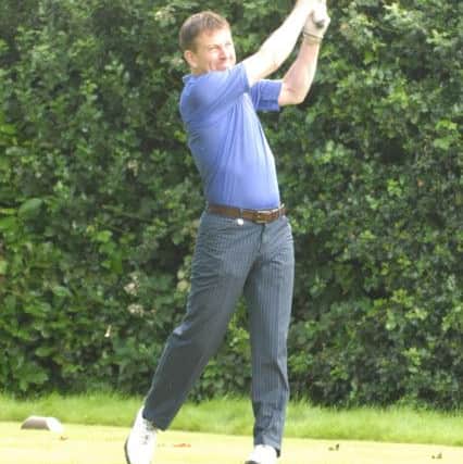 Greetham midweek winner Brian McInerney.