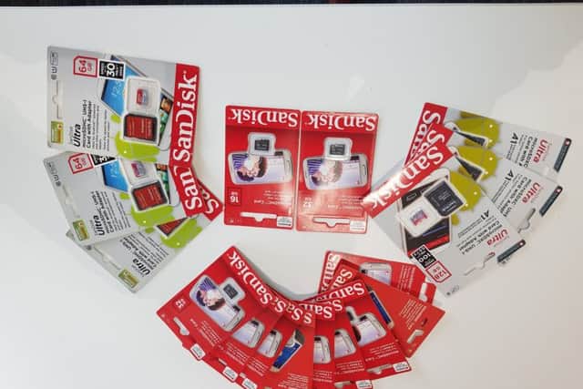 The fake cards