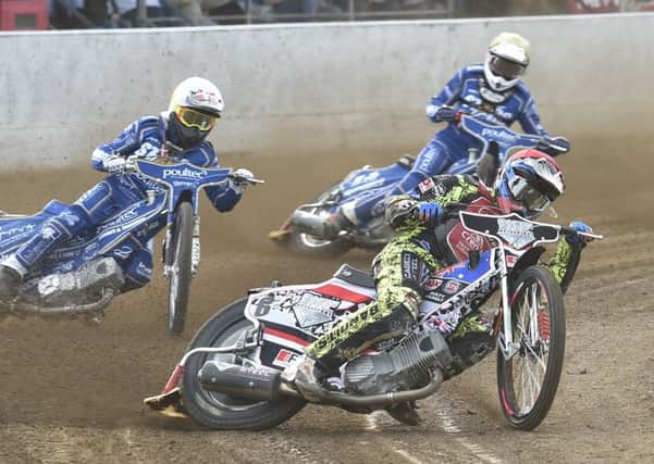 Aaron Summers leads the way for Panthers against Kings Lynn.