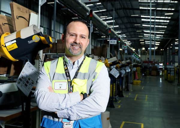 Victor Pulido, site leader at Amazon's fulfilment centre in Peterborough.

Pictures by Adam Fradgley WeT
