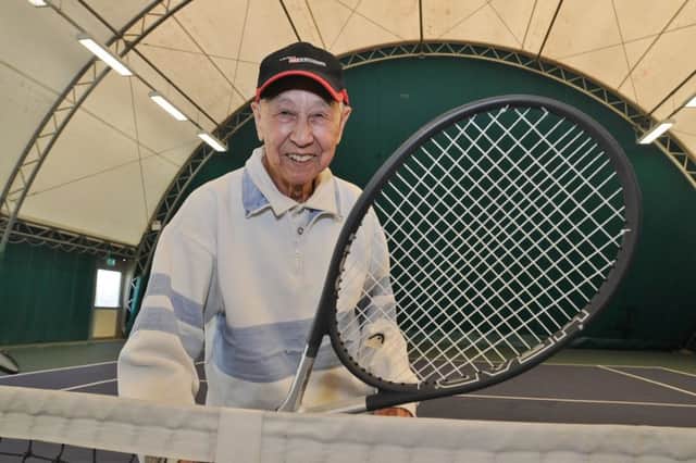 Swee Peck Lai at Bretton Gate ahead of his final match