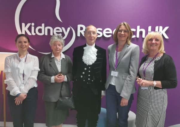 The High Sheriff visit to Kidney Research UK