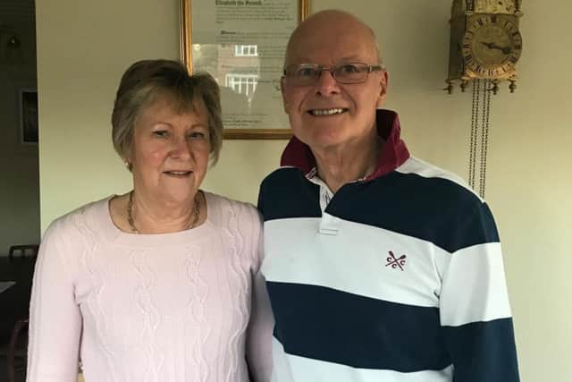 Geoff and his partner Marian