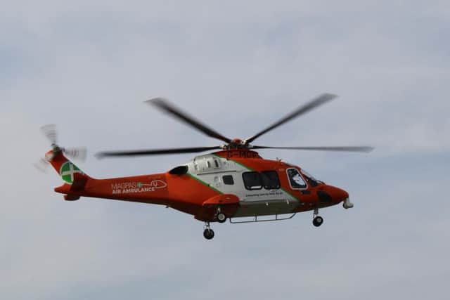 The new Magpas helicopter