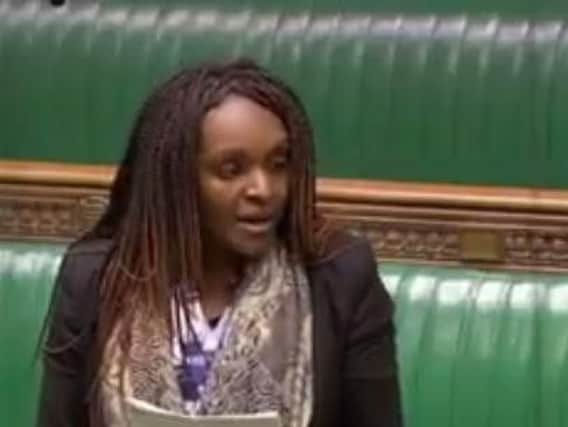 Fiona Onasanya in the House of Commons on a previous occasion