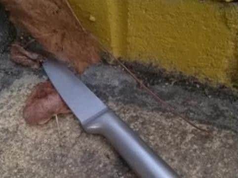 The murder weapon