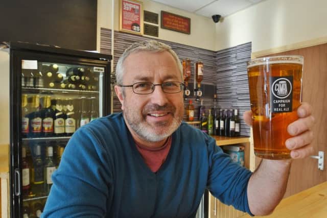 Dave Williams, licencee of the Wonky Donkey micro pub at Fletton High Street. EMN-190202-223000009