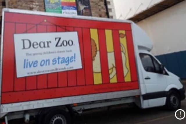 The stolen van