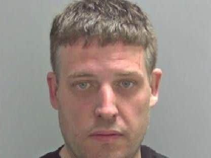 Steven Craggs, also known as Steven Leach, of no fixed address, stole tens of thousands of pounds worth of goods and was charged with three burglaries. He was sentenced to four years.