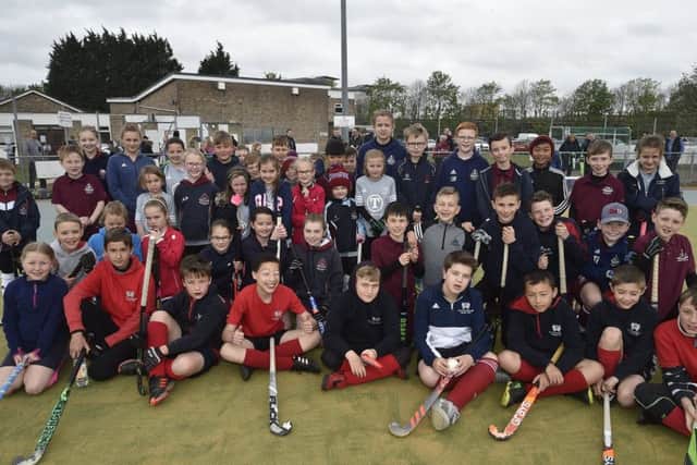 Competitors at the Peter Leaton Cup.