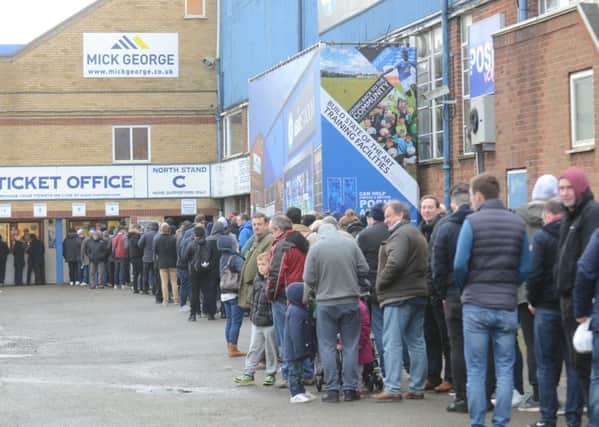 Posh are expecting a bumper crowd for the final home game of the League One season.
