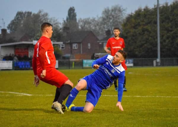 Action from the Hinchingbrooke Cup final. Picture: James Richardson