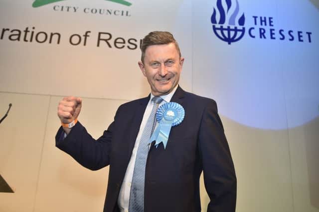 Steve Allen won the ward