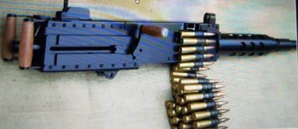 One of the stolen guns